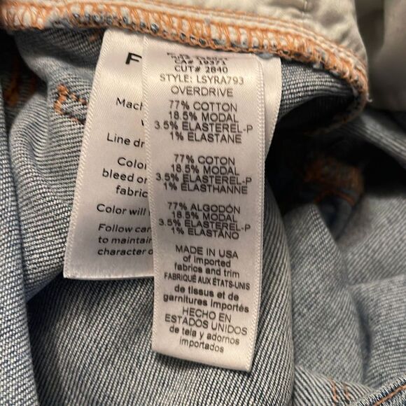 FRAME Denim Le Sylvie Slender Straight jeans light wash 27 - Picture 13 of 15